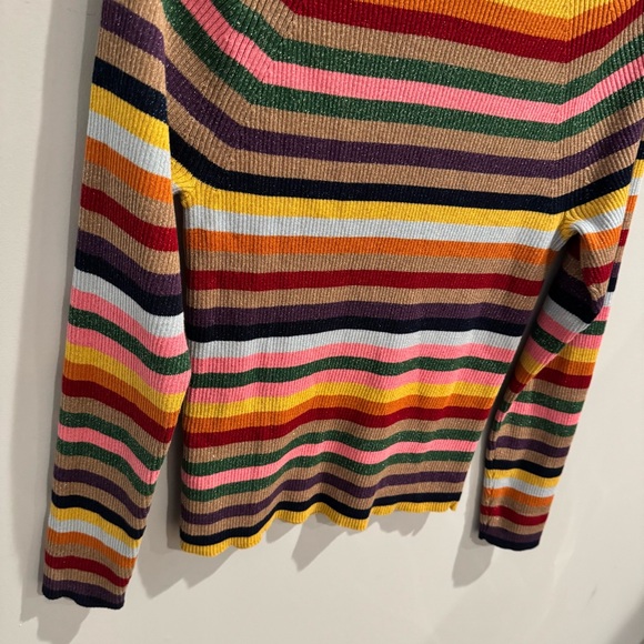 Boden Matilda Sparkle Jumper in Multi Stripe, Size 12 - Picture 14 of 14